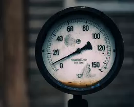 Last Reading A weathered gauge, no longer trusted for precision, but rich in evidence. Corrosion, stains, and softened markings turn measurement into memory — a device still...